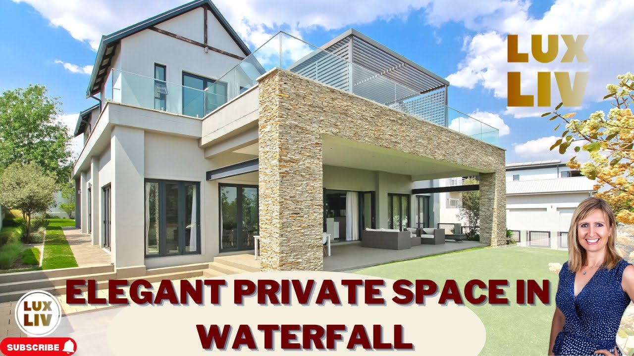 ELEGANT R11,750,000 PRIVATE  SPACE IN WATERFALL