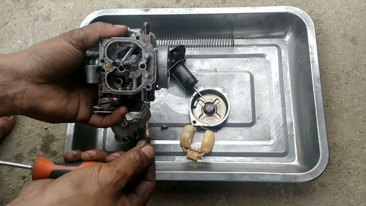 Honda supremo carburetor cleaning