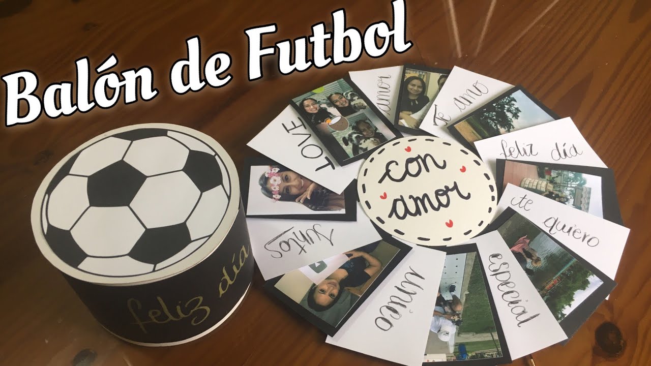Balón de futbol desplegable para NOVIO O PAPÁ