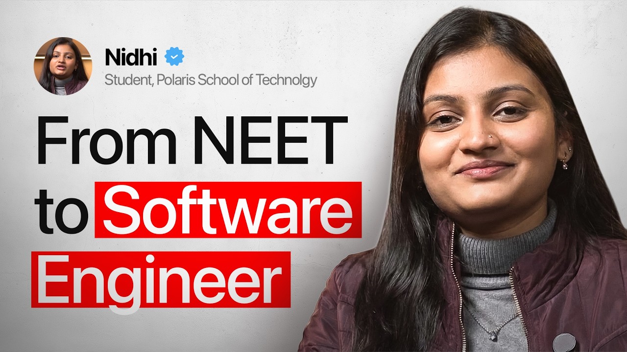 NEET to Software Engineering: A Real Student Story | Polaris School of Technology