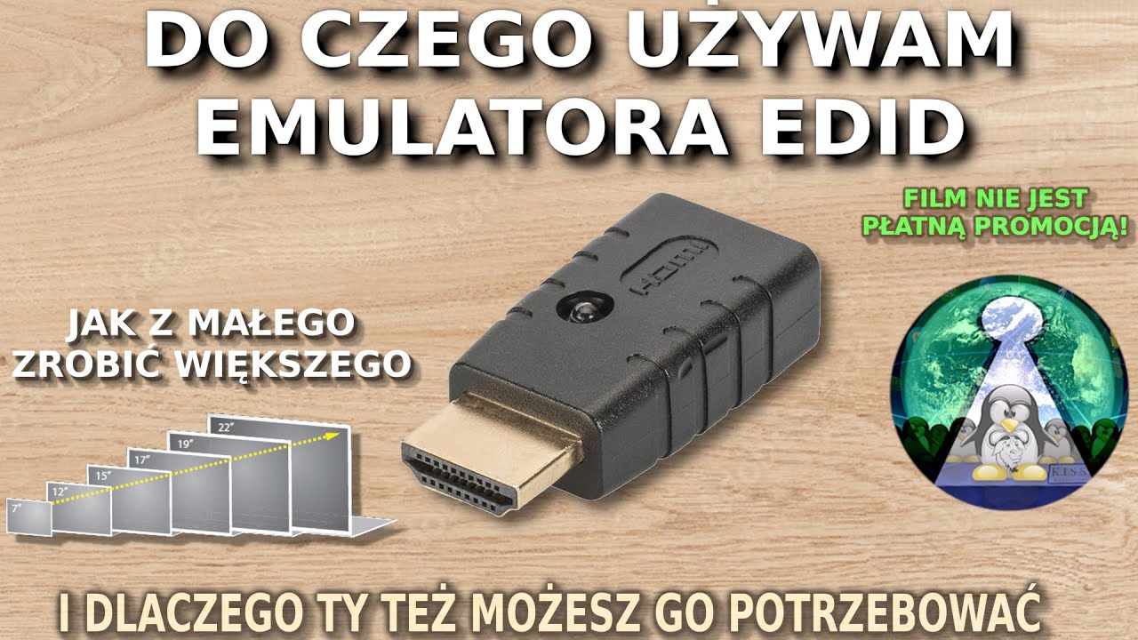 Hardware'owy Świat Linuxa - Jak z małego zrobić większego czyli po co mi emulator EDID HDMI Digitus