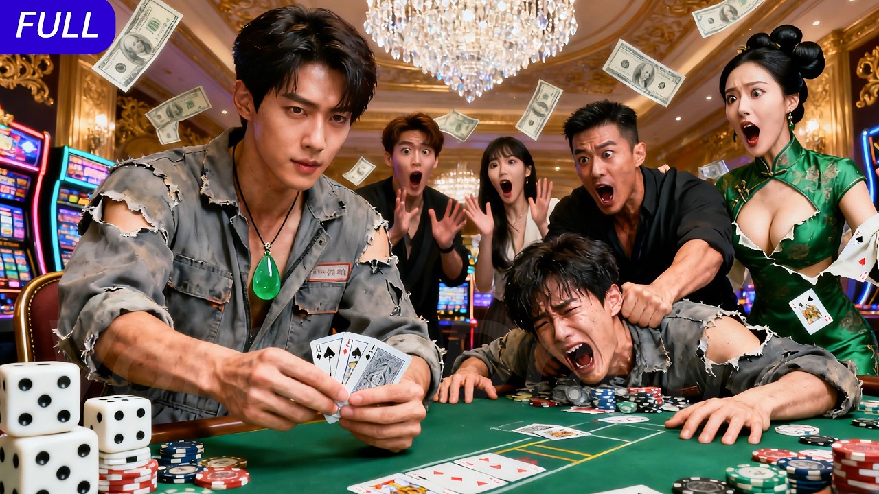 Mocked Car Mechanic Is the God of Gambling&mdash;In Just 3 Seconds, He Destroys the Entire Casino!#drama