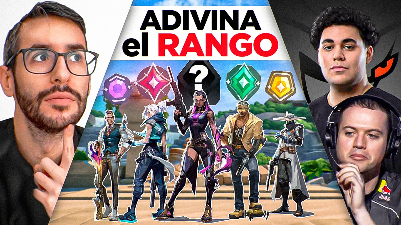 &iexcl;ADIVINA el RANGO CON G2 BABYBAY y G2 VALYN!
