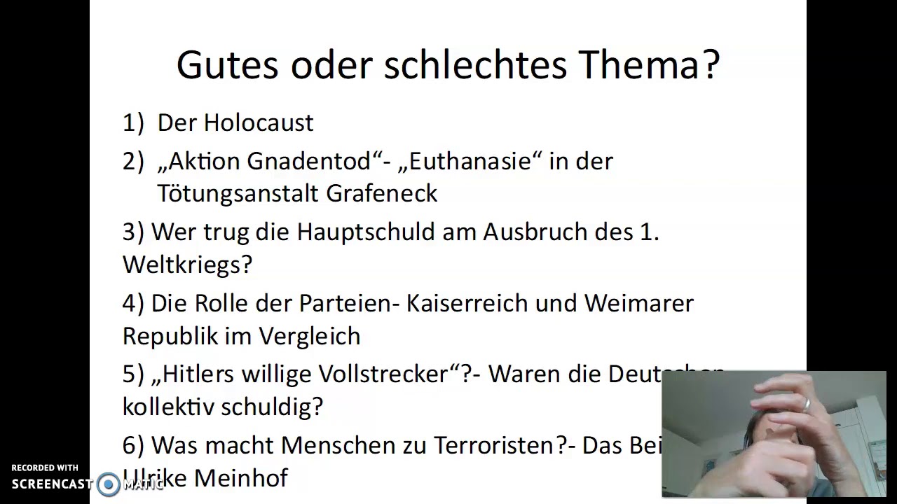 Präsentationsprüfung 2020