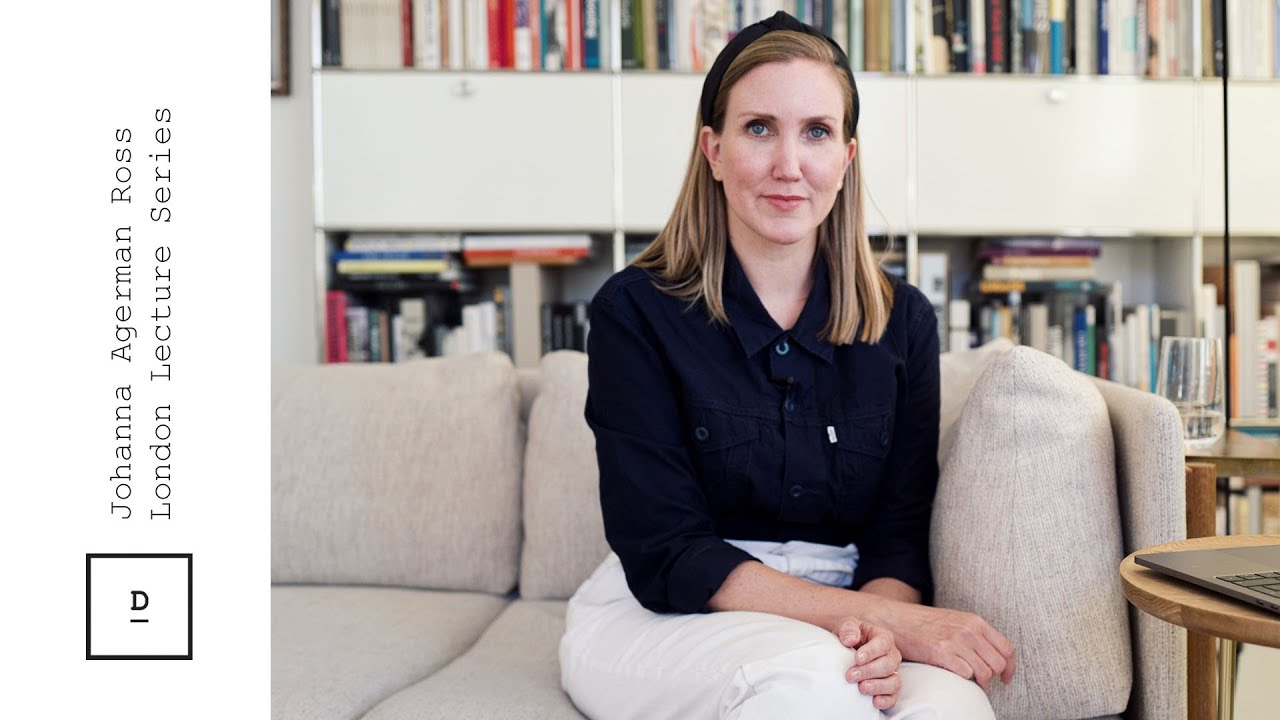 Johanna Agerman Ross - London Lecture Series