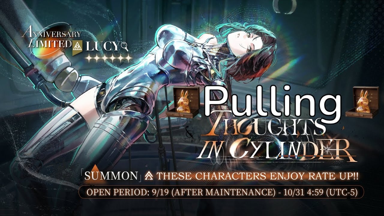 200 Pulls For Lucy! Reverse: 1999 One Year Anniversary Thoughts in Cylinder!