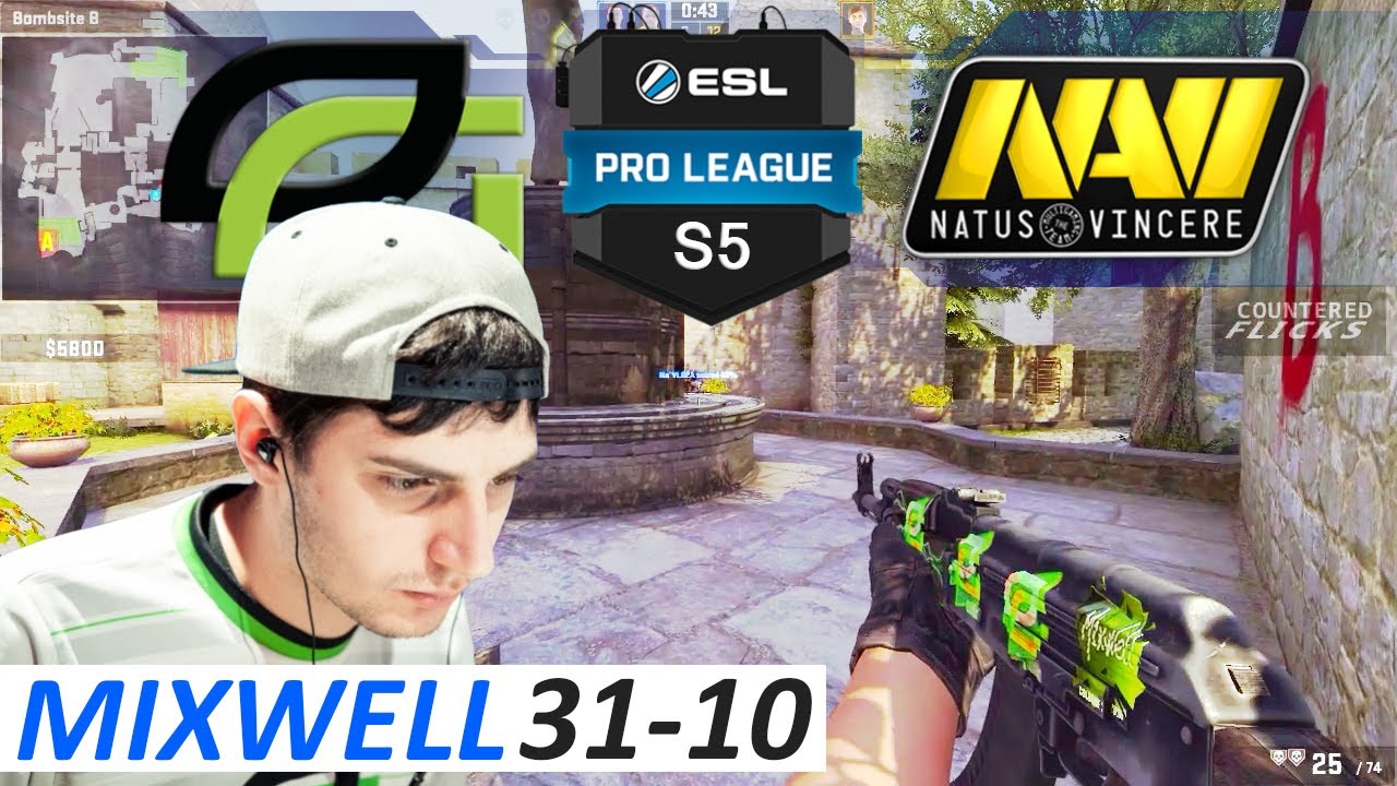 mixwell 31-10 POV / OpTic vs NaVi / Cobblestone / ESL Pro League Season 5 Finals