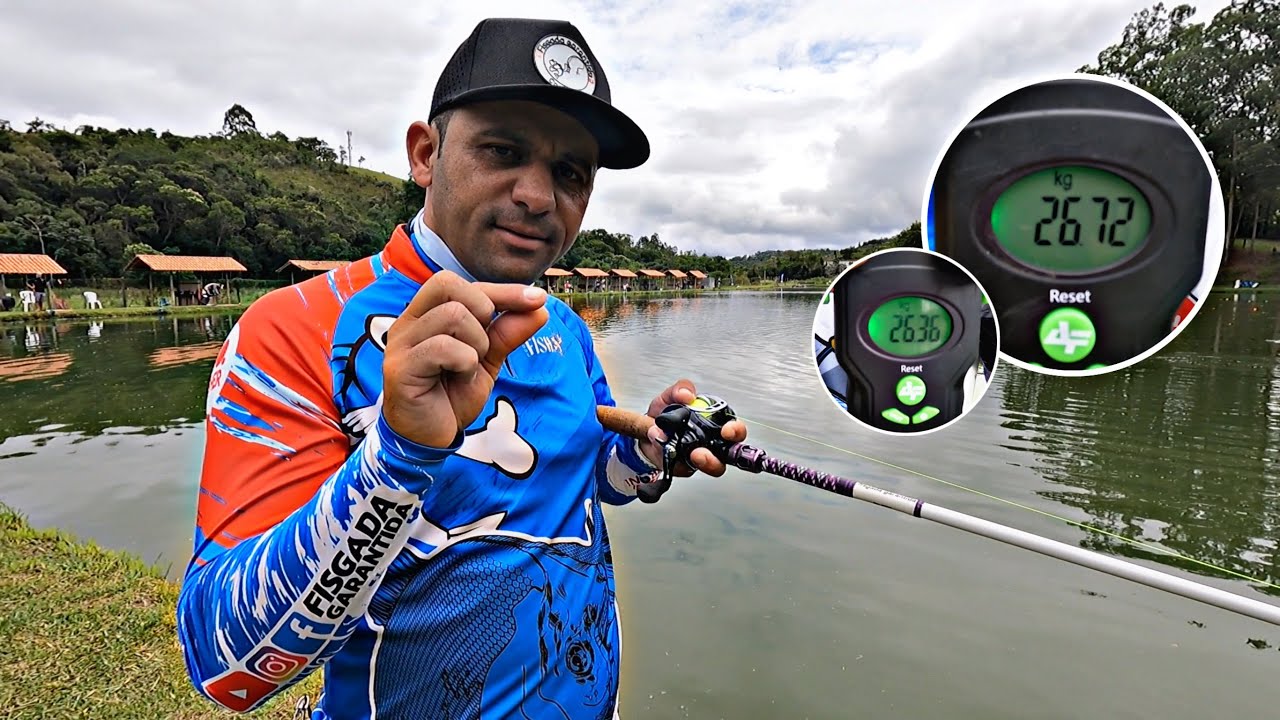 Minha ISCA CORINGA deu sorte - PESQUEIRO MIHARA