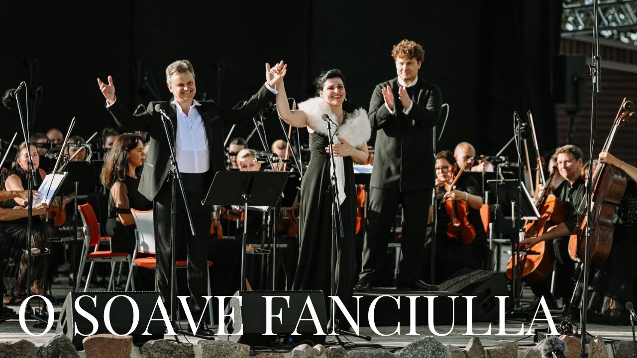 La Bohème, O Soave Fanciulla, Maija Kovalevska and Dmytro Popov, Sigulda Opera Festival 2025