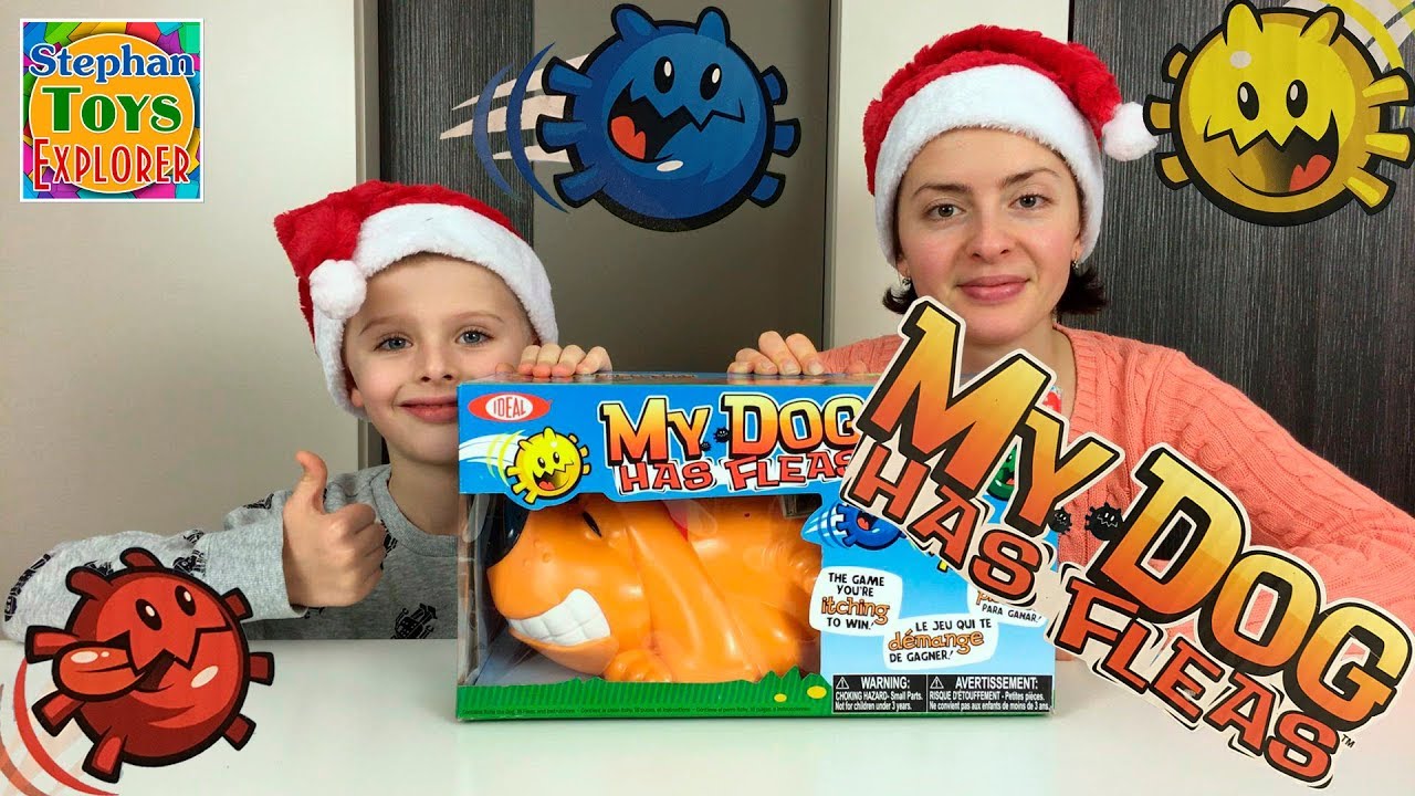ИГРА: (Блохастая Собака)! Блохи Прыгают По Всей Квартире. // My Dog Has Fleas Board Game Unboxing
