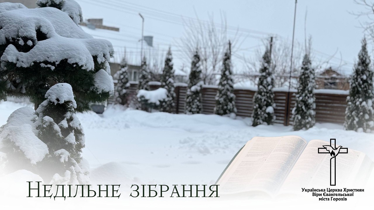 Недільне вечірнє зібрання 15.02.2026