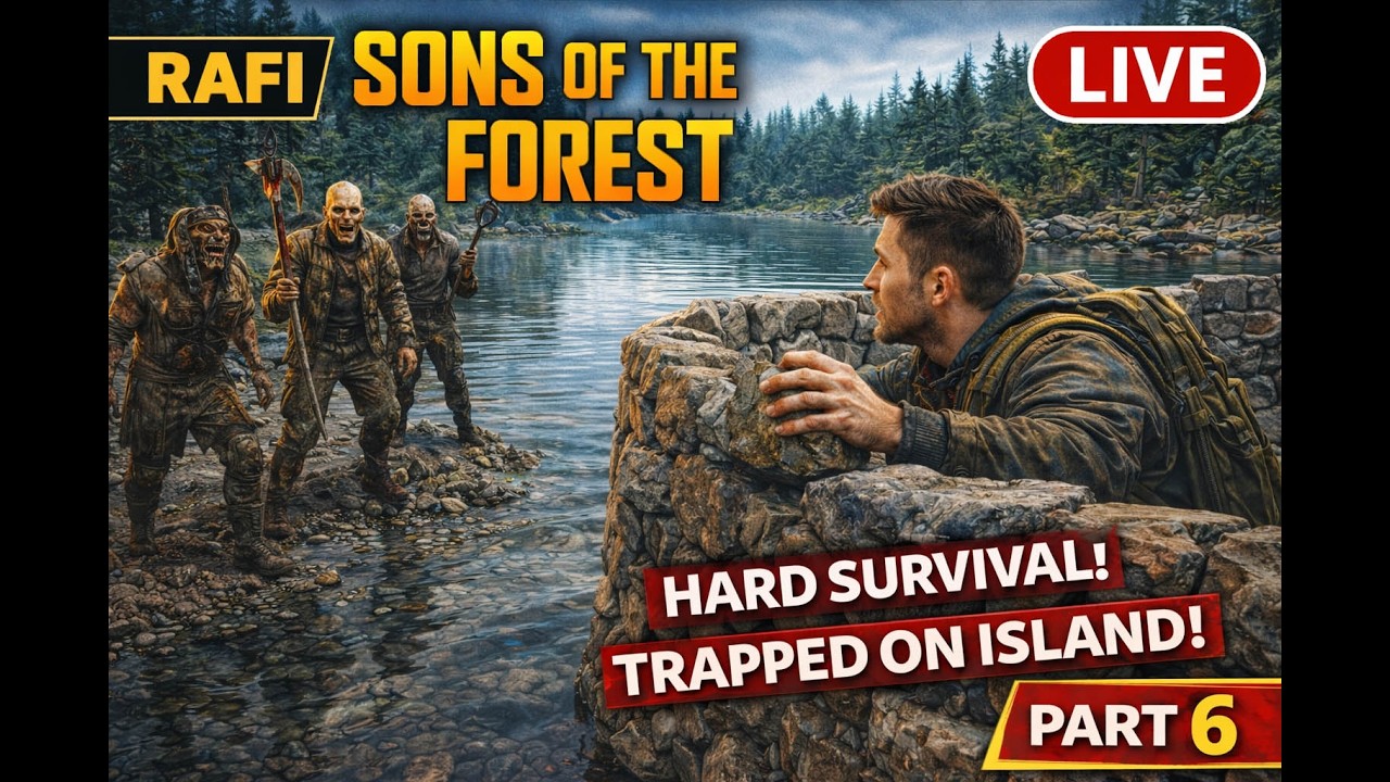 😱  SONS OF THE FOREST  Lets Play Part 6  SURVIVAL SERIES  #HardSurvival – PART 6