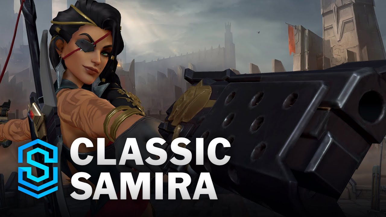 Classic Samira Wild Rift Skin Spotlight