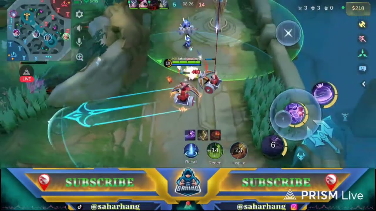 MLBB : Mythical Glory Ranked Live Gameplay 🔥 #mlbb