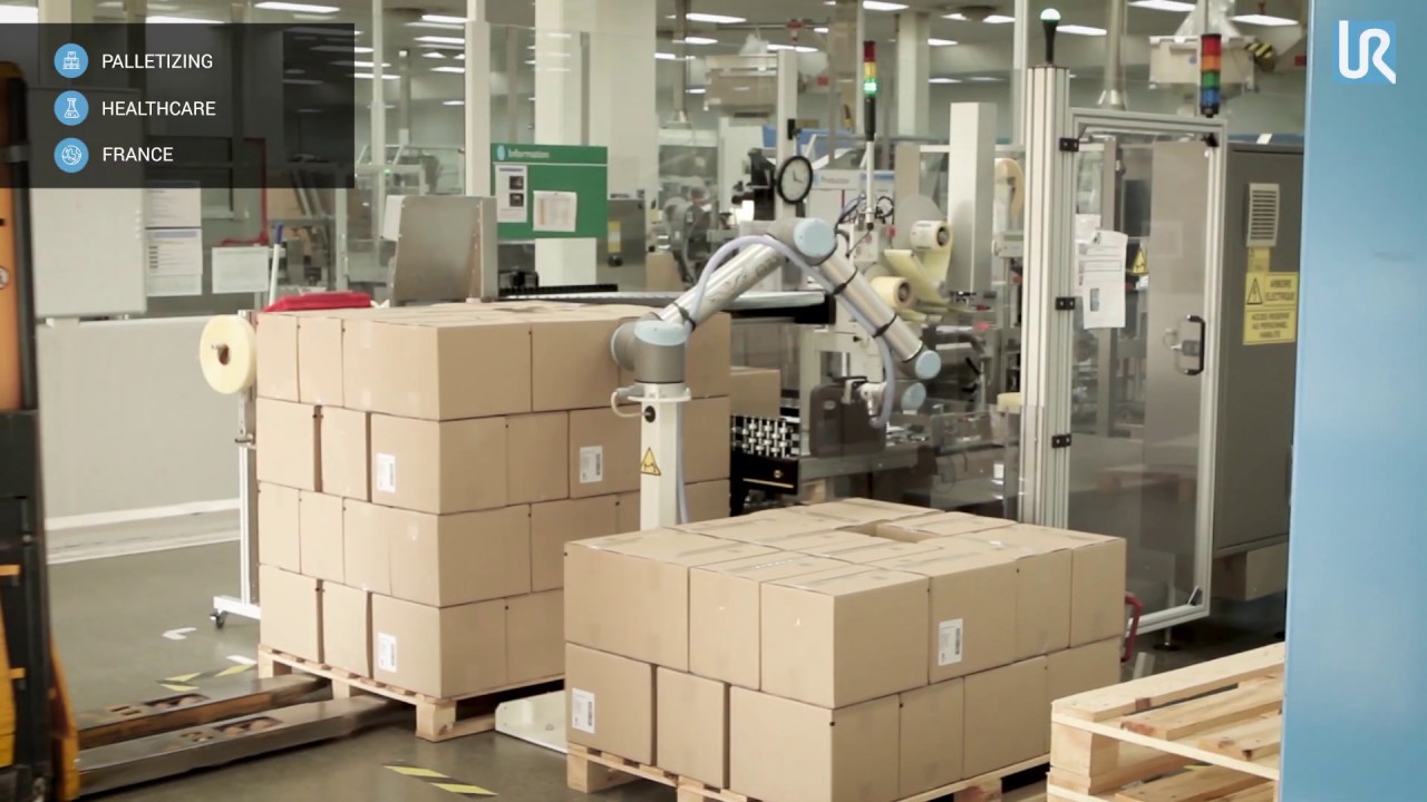 Les robots de manutention facilitent vos opérations de palettisation