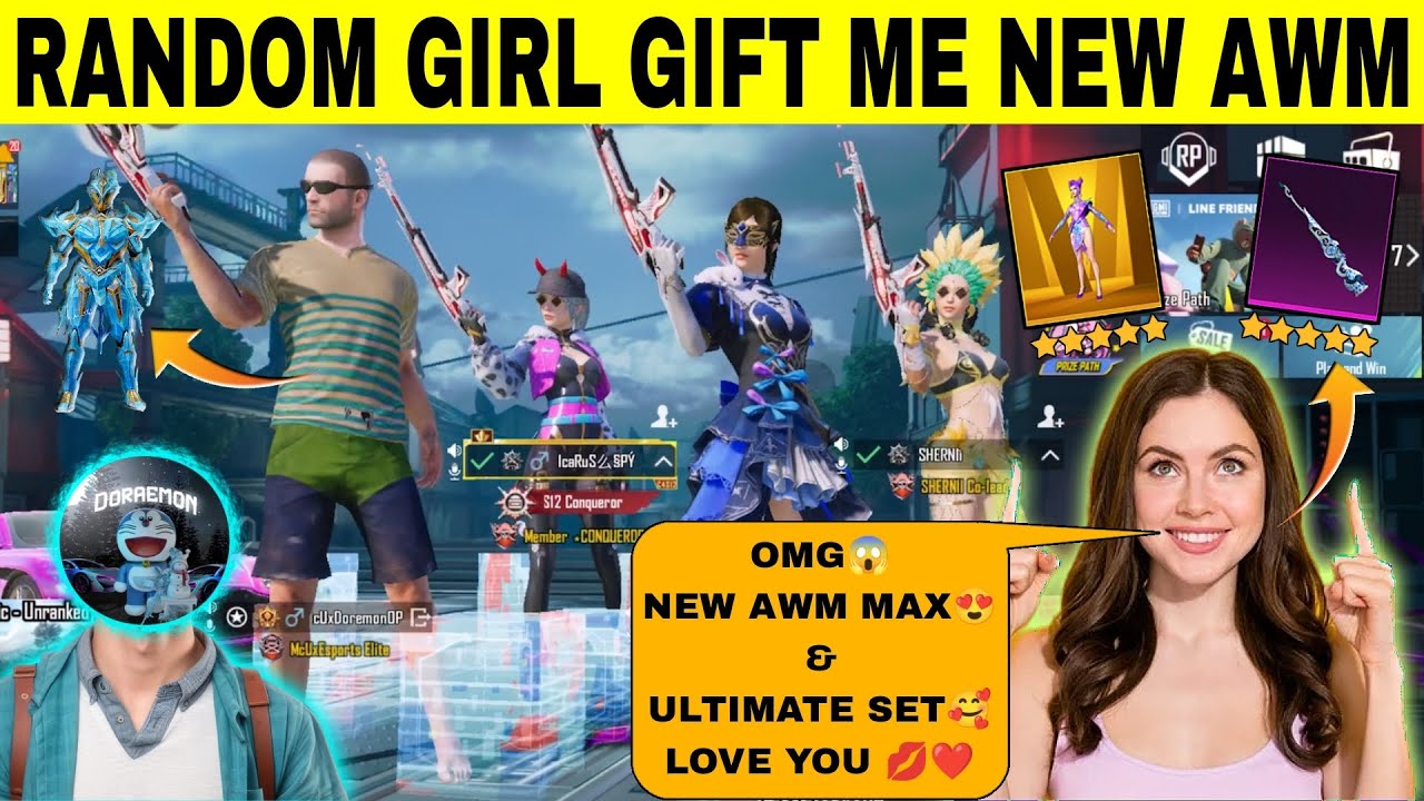 Random 3 Girl's with X-Suit In My Lobby And Trolled 50RP MAX & MYTHIC OUTFITS 90/70 uc can $10 bgmi