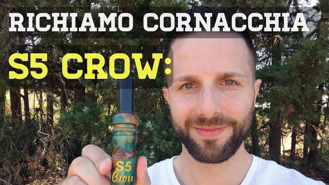 Come suonare al meglio il richiamo per cornacchia S5 Crow! - caccia alla cornacchia