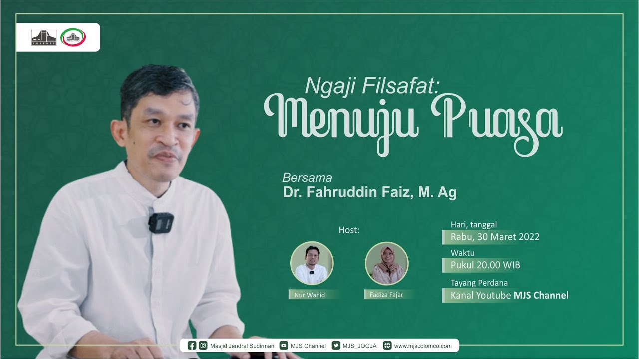 Ngaji Filsafat 347 : Menuju Puasa