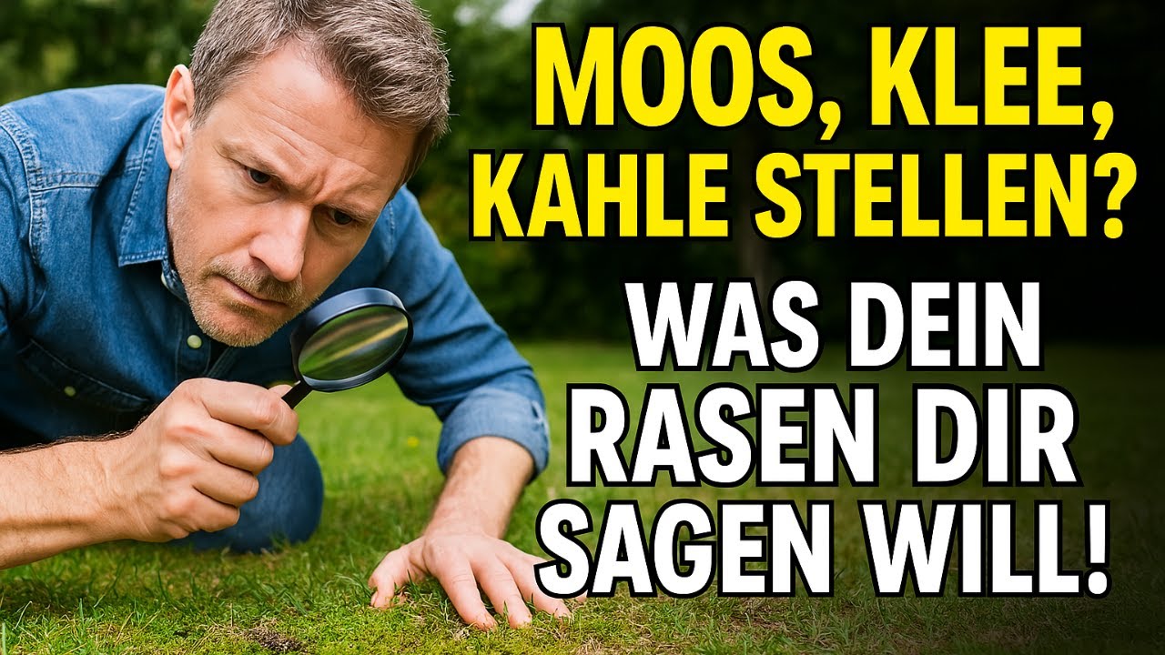 Moos, Rasenfilz, kahle Stellen & Unkraut &ndash; Warum dein Rasen dir etwas sagen will Teil 1