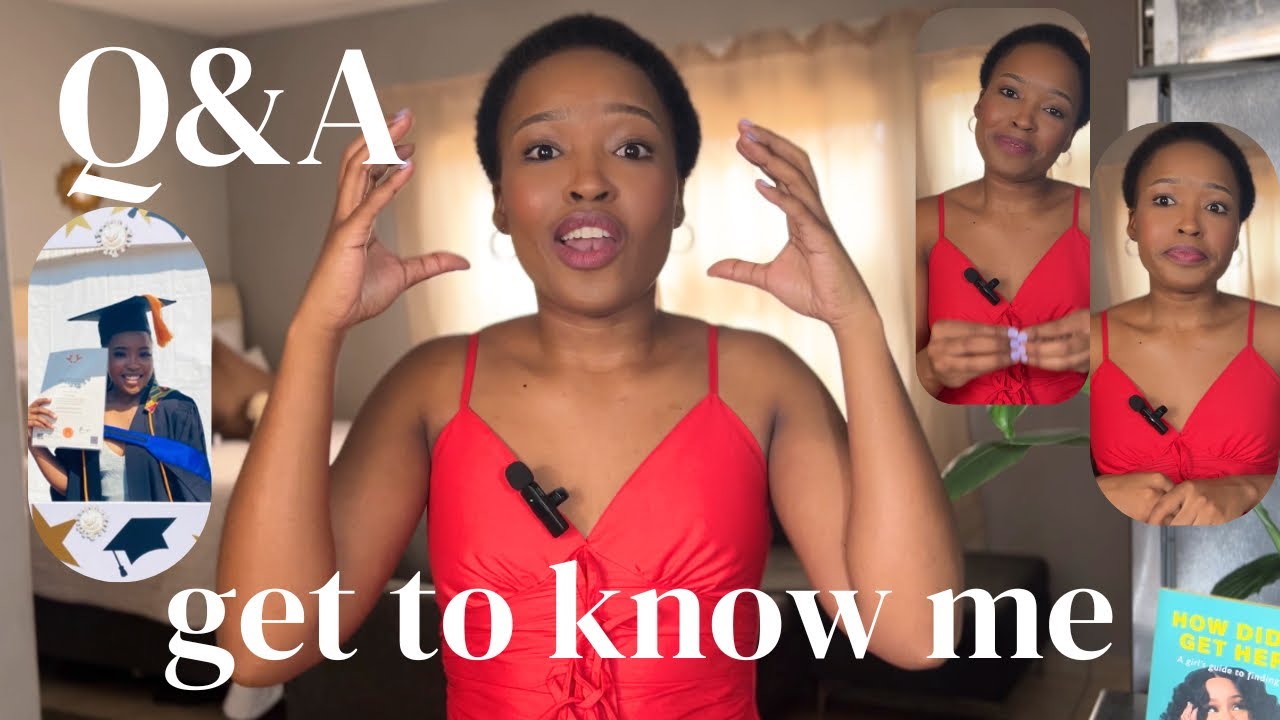 GET TO KNOW ME TAG | South African Youtuber