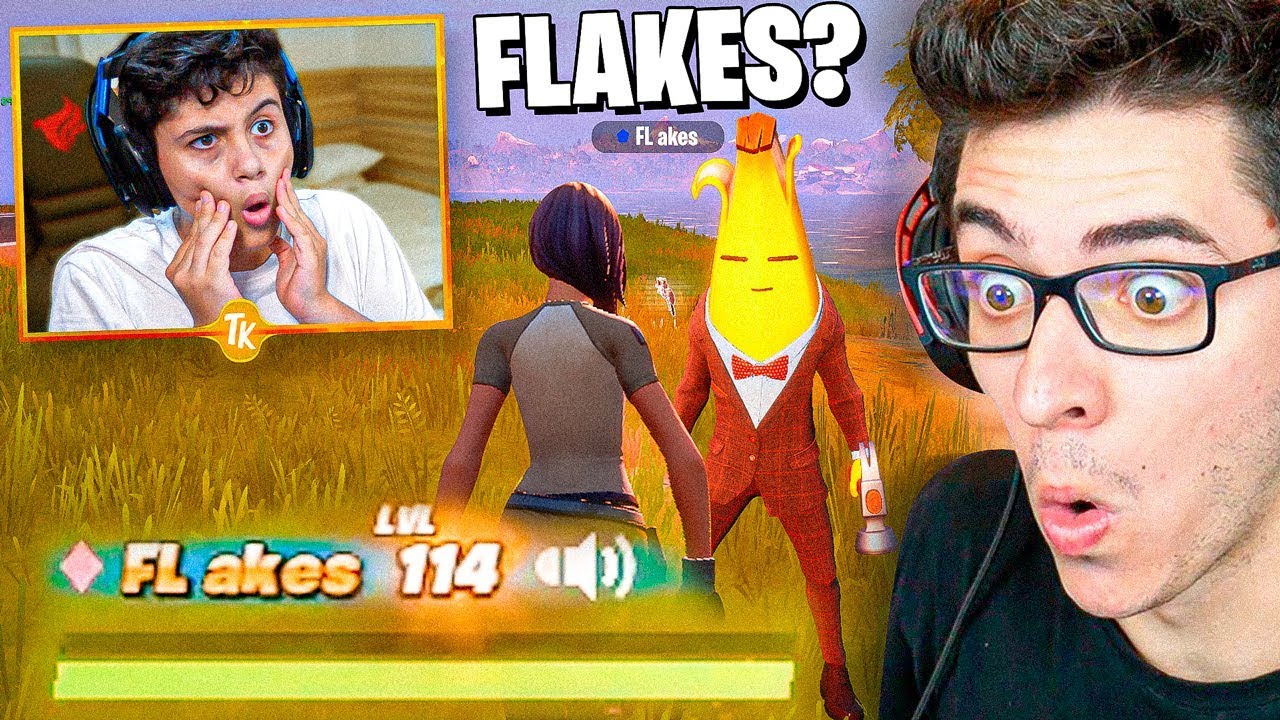 ENCONTREI O FLAKES POWER NO DUO ALEAT&Oacute;RIO DO FORTNITE!!! *IMPOSS&Iacute;VEL*