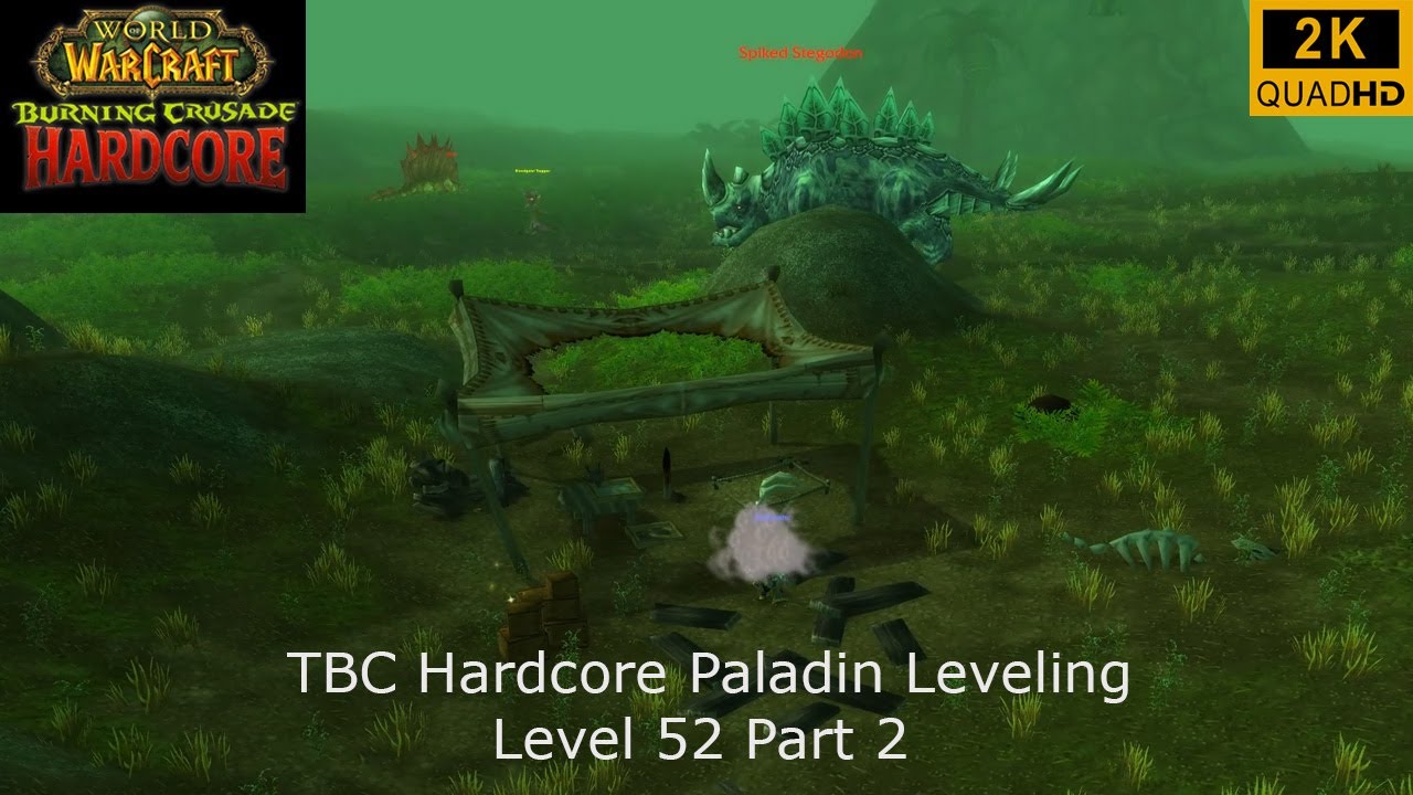 💀WoW TBC Hardcore | Paladin Leveling | Level 52 Part 2 | Retri Paladin PoV | 2K