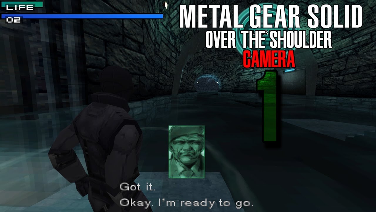 Metal Gear Solid | Over The Shoulder Camera & Real-time Codec | Episode 1 | Shadow Moses Infil