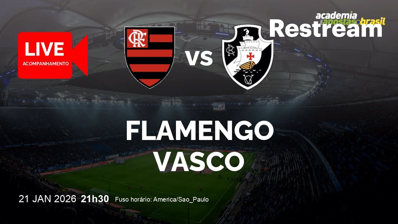 React Flamengo x Vasco 21/01