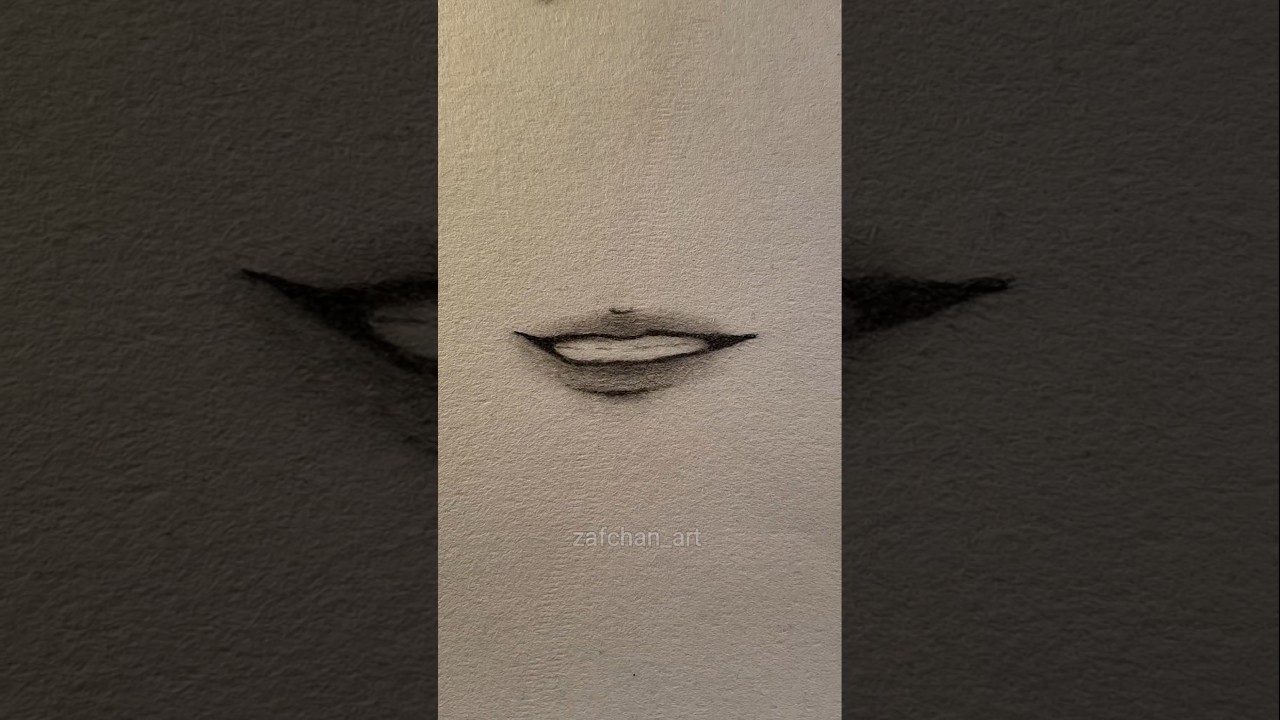 Lips drawing tutorial ✨️ #drawing #lips #tutorial #sketch #art #shorts