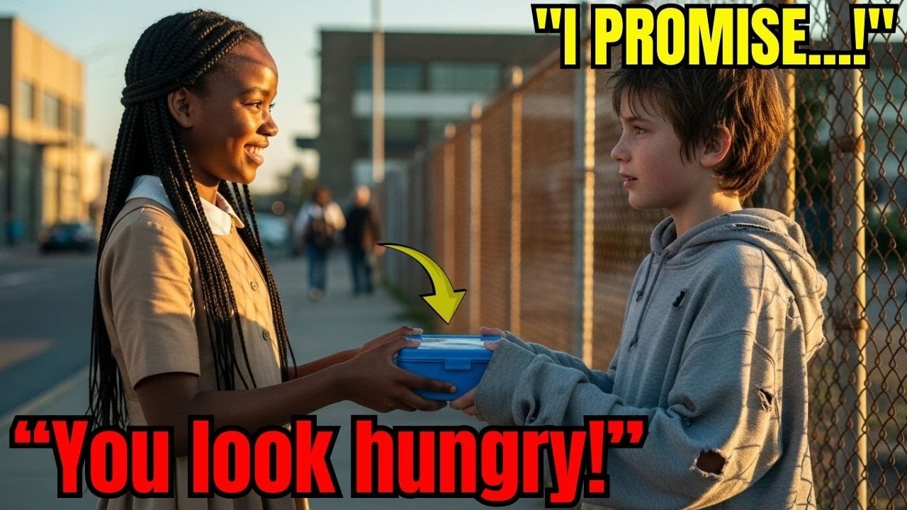 Broken Boy Promised 'I'll Marry You When I'm Rich' to Black Girl Who Fed Him — Now He Has Returned