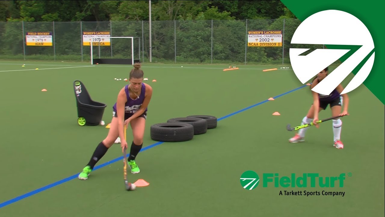 The Tire Drill │ Field Hockey Training with Amy Cohen
