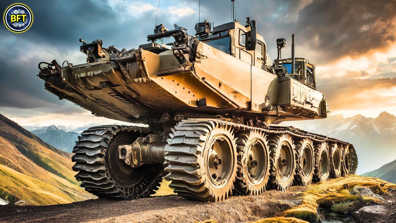 NEW Top 10 most impressive tracked vehicles in the World!