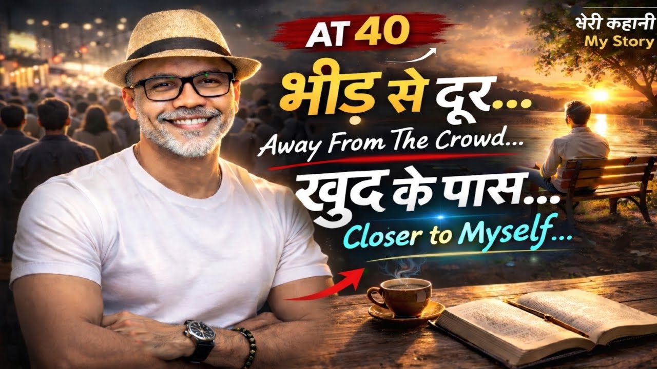 At 40: क्यों मैंने भीड़ छोड़ दी? मेरी सच्ची कहानी #mrrationallifecoach