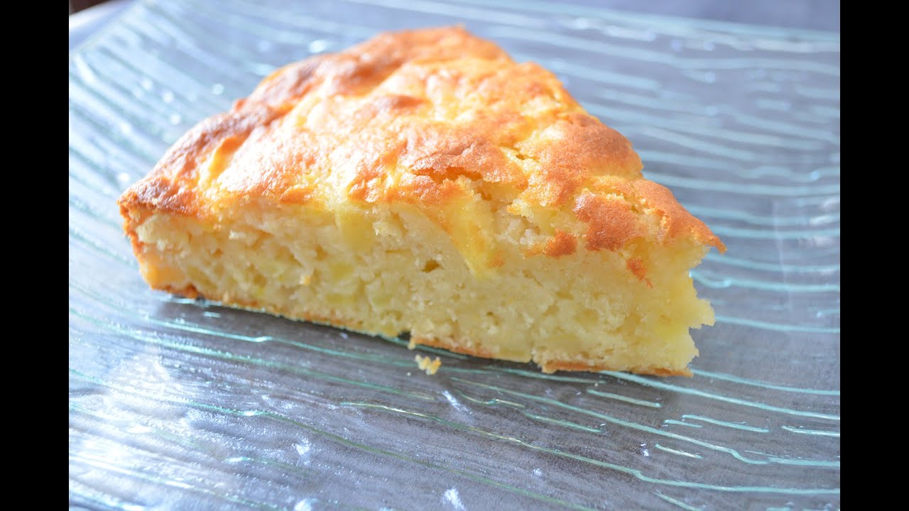 Gateau yaourt a la pomme