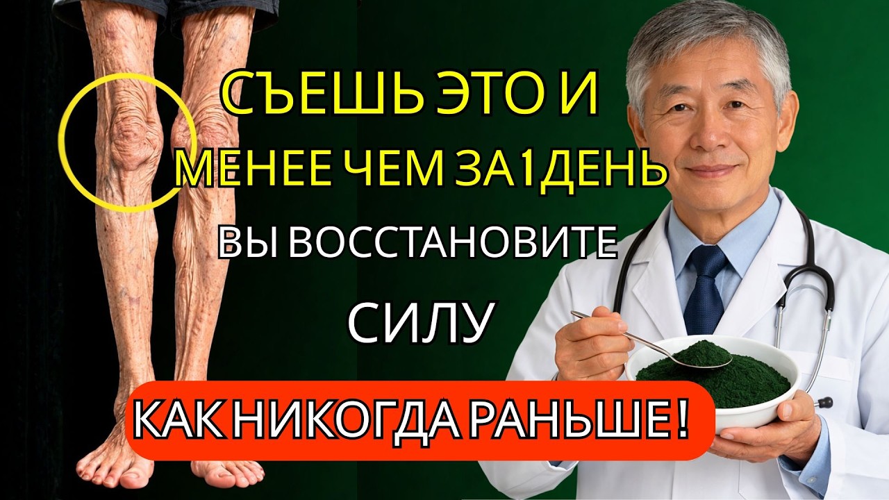 Самый Мощный Продукт в Мире для Восстановления Сил После 60 Лет