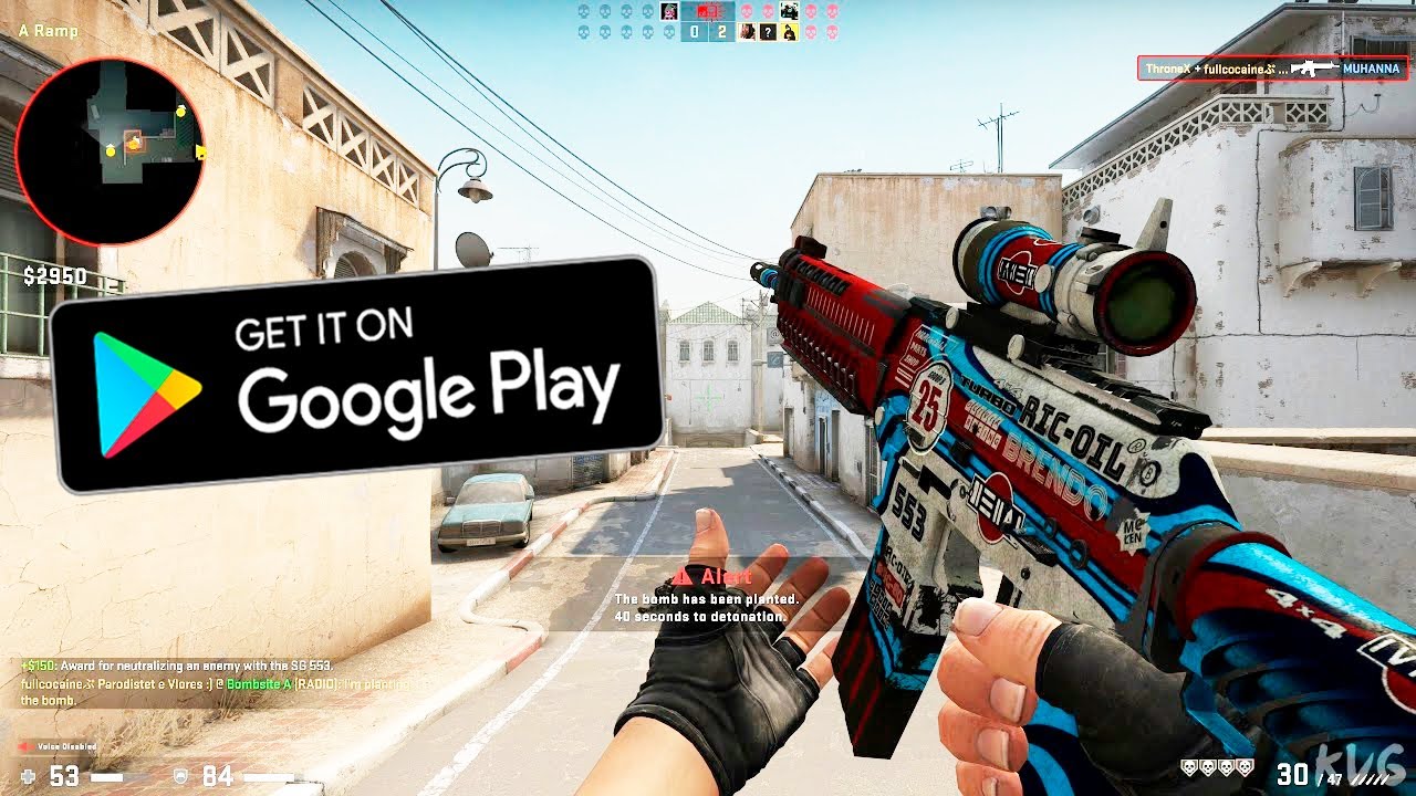 😱Counter Strike Появился в Google Play! Качаем пока игра доступна!