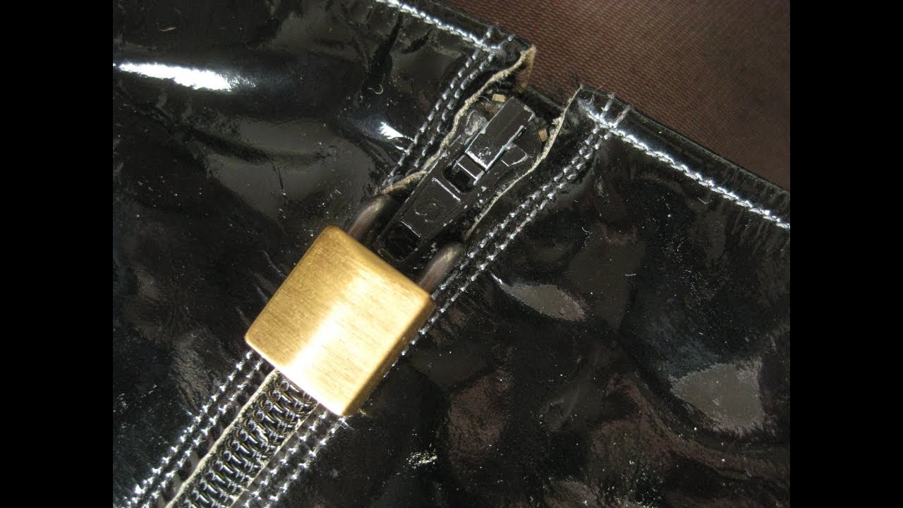 Zip Lock for boots and dresses: a mounting tutorial