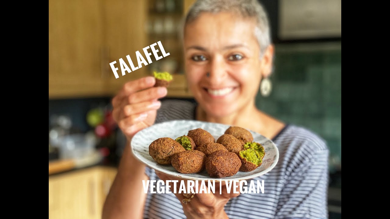 BEST FALAFEL RECIPE | Vegetarian | Vegan | Delicious Falafel #cookwithme #withme | Food with Chetna