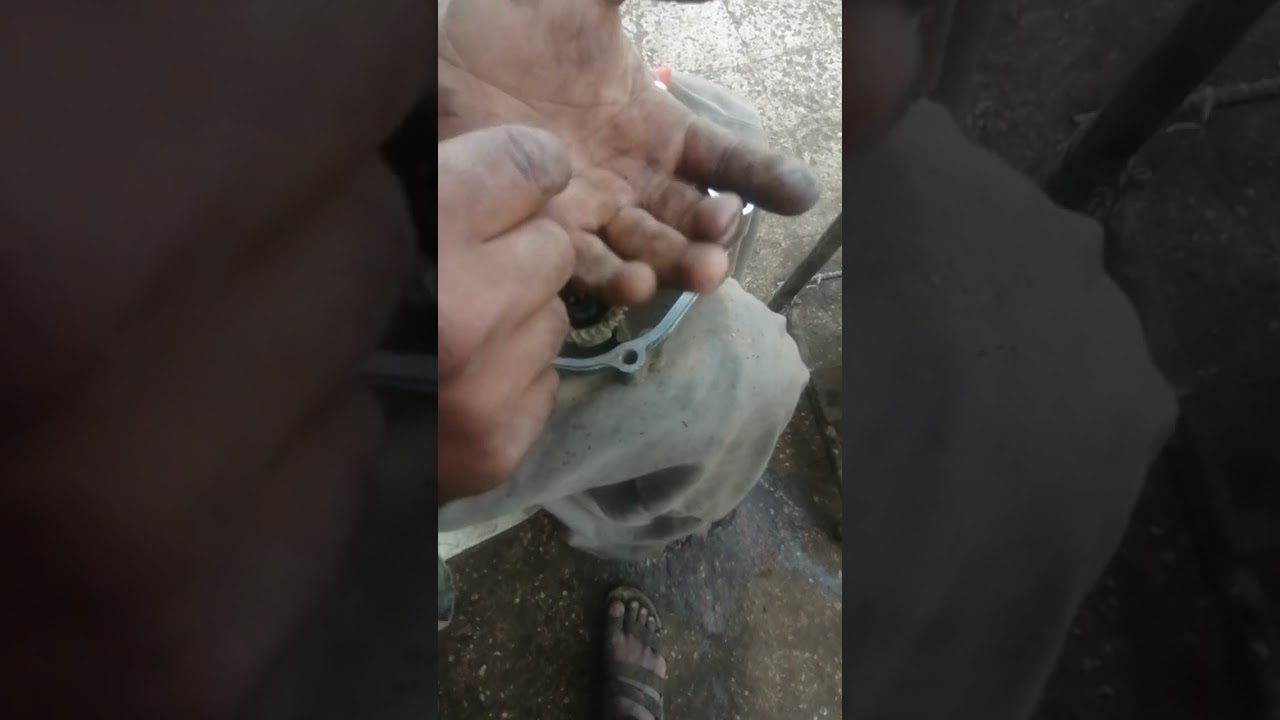 ازاي اركب ترس ميزان السرعه لمحرك 13 حصان