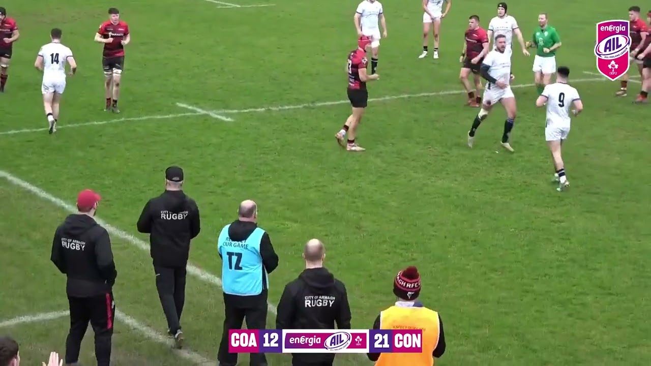 #EnergiaAIL Division 1A :: City of Armagh v Cork Constitution