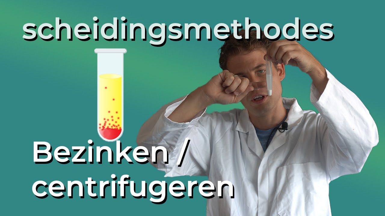 Scheidingsmethode Bezinken / centrifugeren