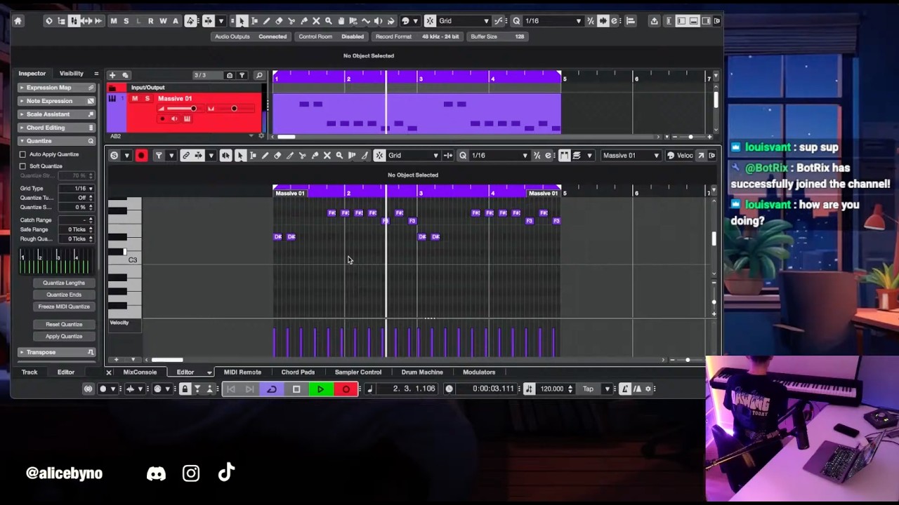 Making beats in Cubase