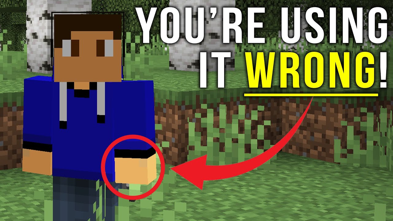 How To Use Your Off-Hand in Minecraft