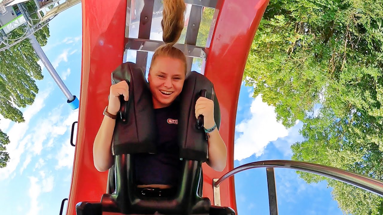 GraviTrax-Kugelbahn - Looping Wagon (Onride) Video Ravensburger Spieleland 2023