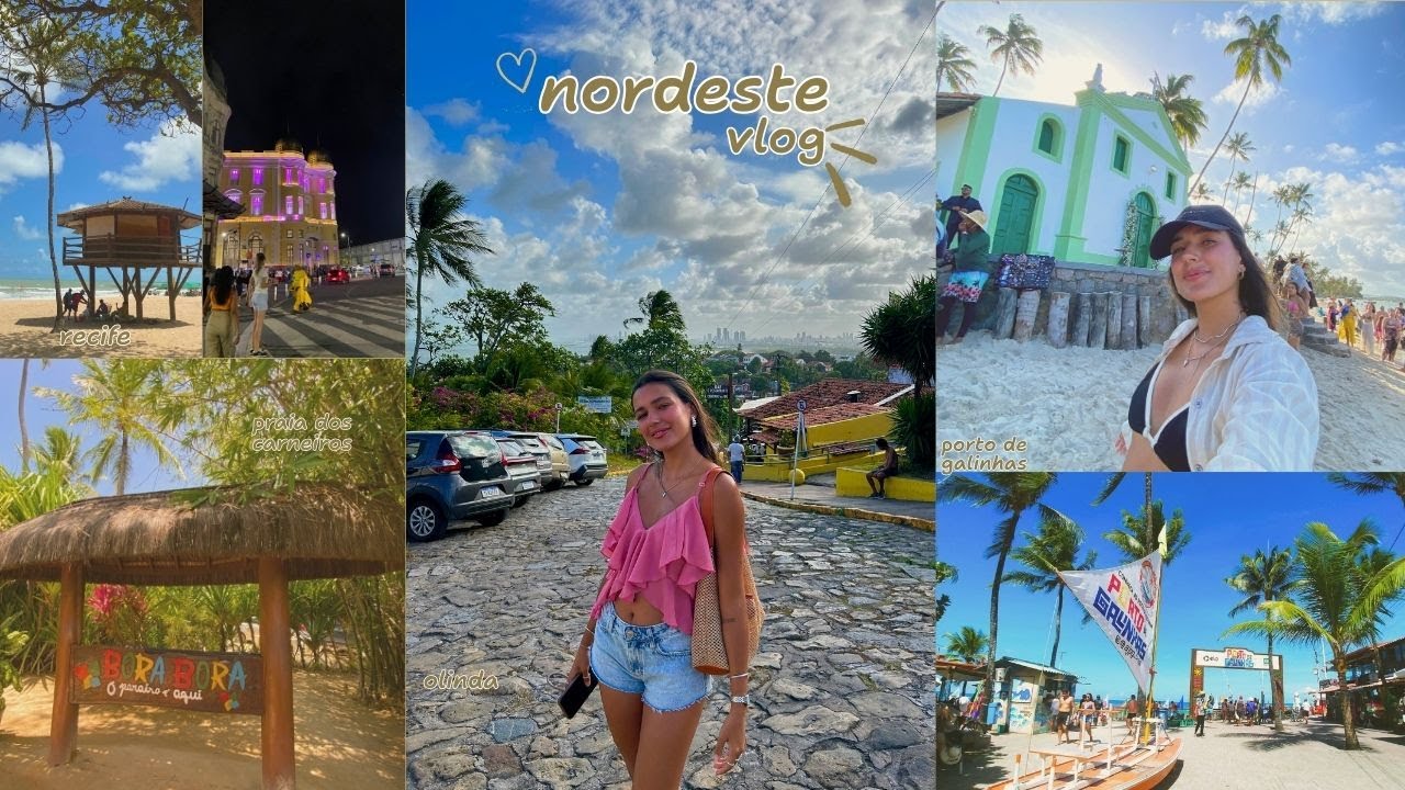 VLOG- Porto de Galinhas + Praia dos Carneiros | Recife Antigo, Passeio de Catamarã e Olinda!