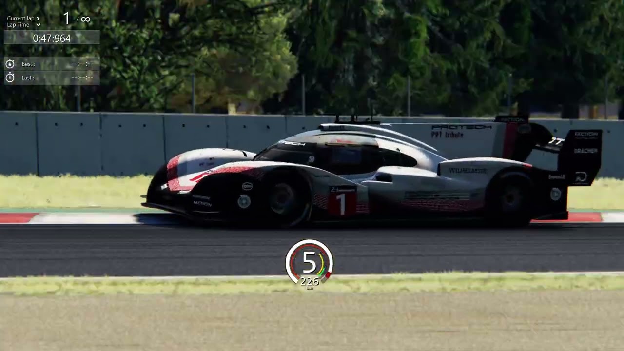 Circuit de Barcelona-Catalunya - LMP1 PROTECH P91 HYBRID EVO Hot lap