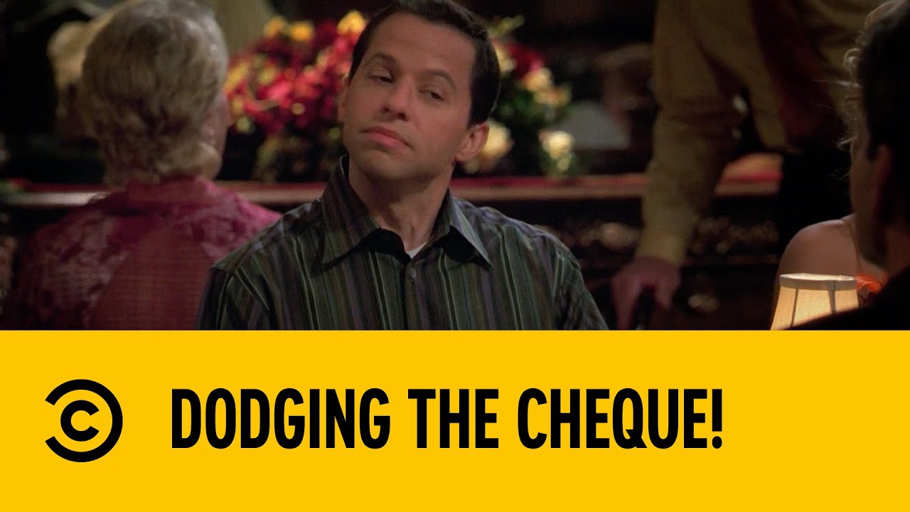 Dodging The Cheque! | Two And A Half Men | Comedy Central Africa