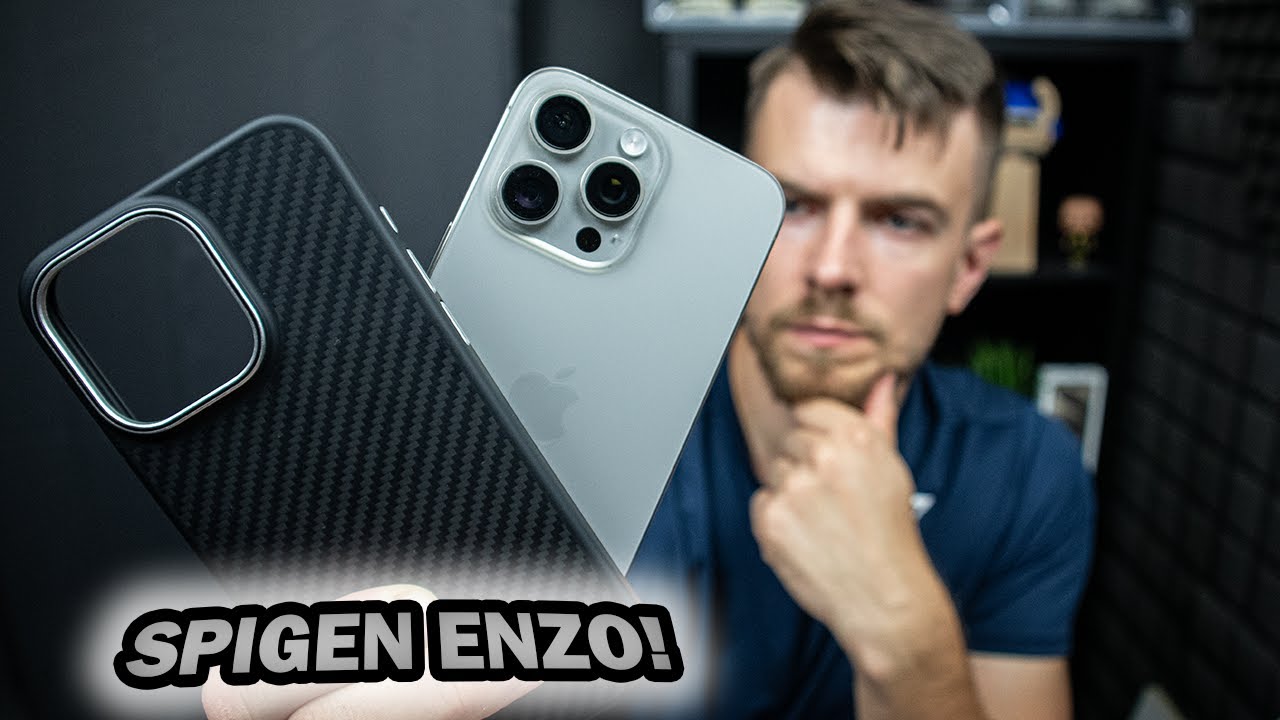 PRAWIE IDEALNE ETUI DO iPHONE 15 16 PRO MAX - CZYLI SPIGEN ENZO ARAMID MAGSAFE!