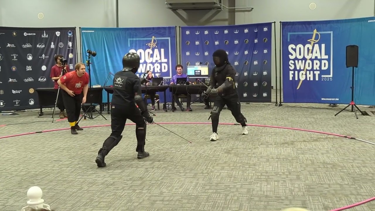 SoCal Swordfight 2025 Rapier and Dagger Final Robert Childs vs. Aryck Copley