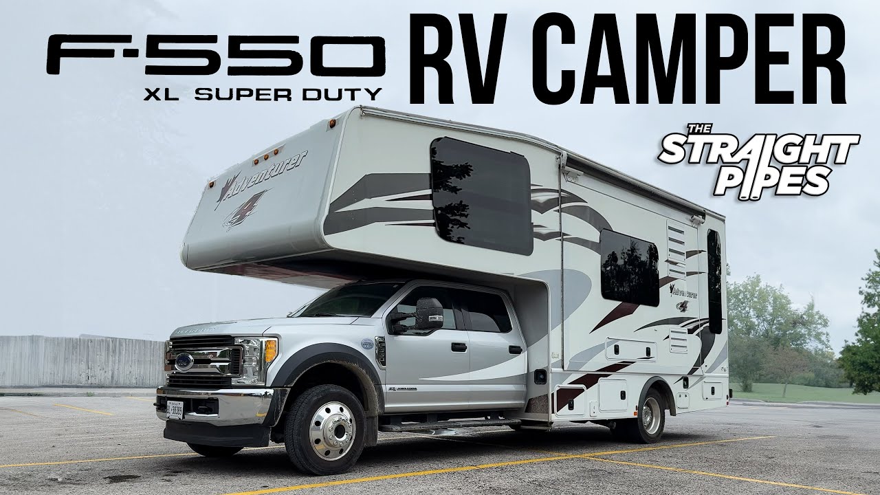 ВОДИТЕ ВСЕ! Обзор кемпера Ford F-550 Superduty CAMPER RV